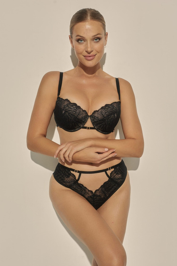 Koronkowy Biustonosz Push Up Luna