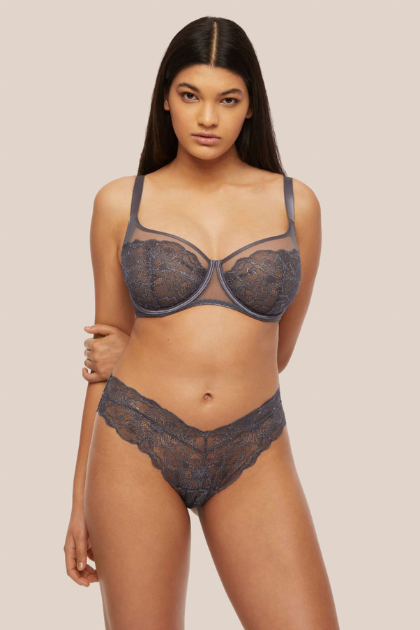 Koronkowy Biustonosz Miękki Ice Cold