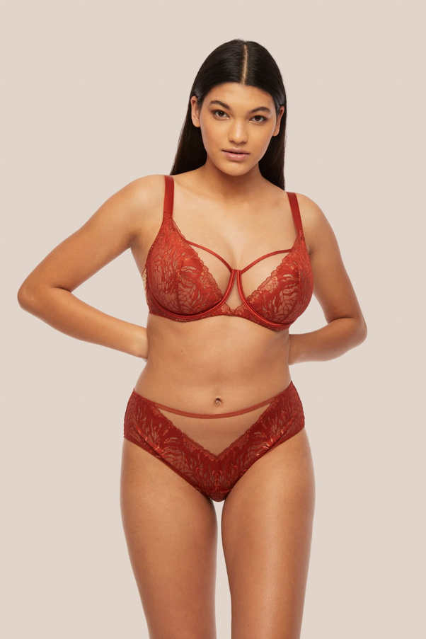 Koronkowy Biustonosz Miękki Firebird