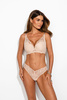 KONTRAKTACJA - Koronkowy Biustonosz Push Up Typu Bralette Aura